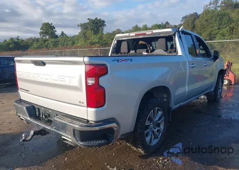 2020 Chevrolet Silverado 1500 4Wd Standard Bed Lt из США, поврежденный, VIN 1GCRYDED4LZ196348